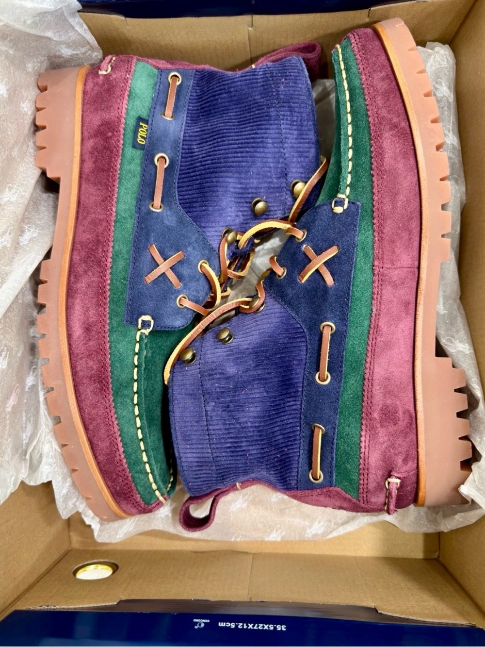 Polo Ralph Lauren Ranger Mid Colorblock Boots - Picture 7 of 9